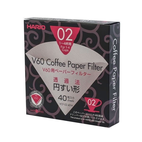 Hario papírové filtry na V60-02 40 ks