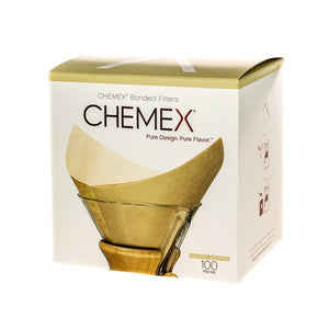 Chemex papírové filtry čtvercové 100 ks