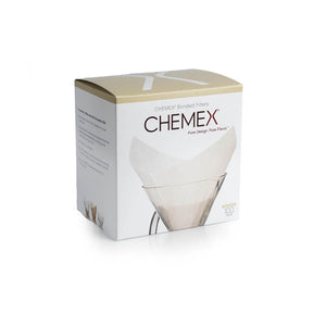 Chemex papírové filtry čtvercové 100 ks